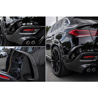 Cover paraurti posteriore in carbonio per GLE 350/GLE450/GLE63 2019-2023 foto 2