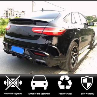 Cover paraurti posteriore in carbonio per GLE 350/GLE450/GLE63 2019-2023 foto 2