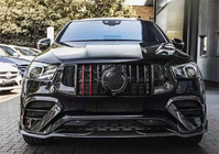 Mercedes GLE coupe C292 2015-2019 Coperture Paraurti Anteriore in Carbonio (GLE63 AMG) foto 4