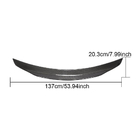 Mercedes SLK R172 2011-2016 Spoiler V1 (per 2011-2020, Carbonio) foto 4