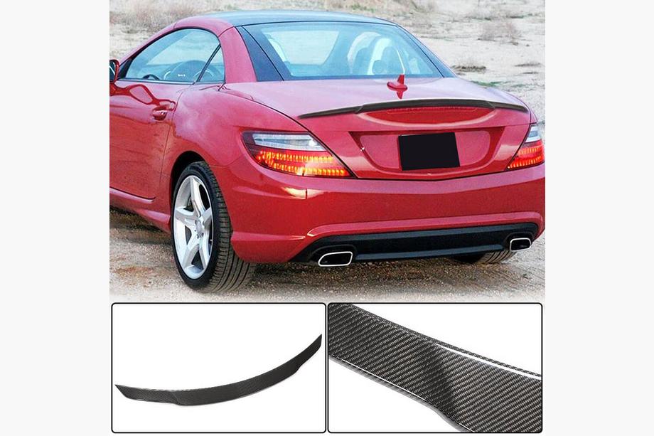 Mercedes SLK R172 2011-2016 Spoiler V2 (per 2011-2020, Carbonio) Image