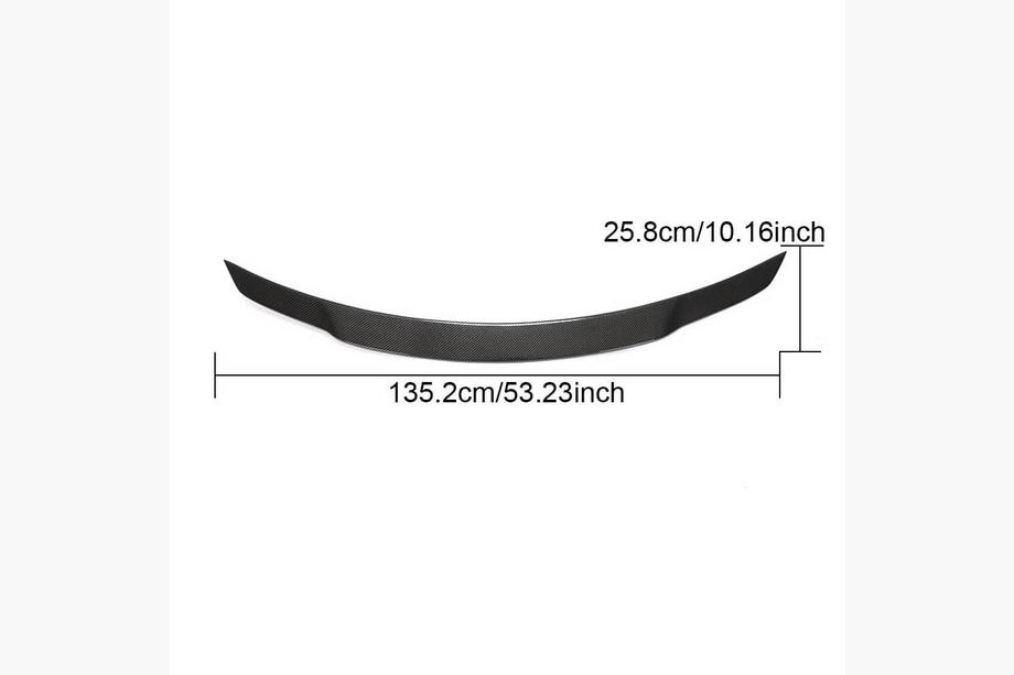 Mercedes SLK R172 2011-2016 Spoiler V2 (per 2011-2020, Carbonio) Foto 5