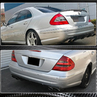 Mercedes E-class W211 2002-2009 Diffusore posteriore paraurti per E55 AMG 2003-2006, Carbonio foto 4