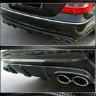 Mercedes E-class W211 2002-2009 Diffusore posteriore paraurti per E55 AMG 2003-2006, Carbonio foto 5