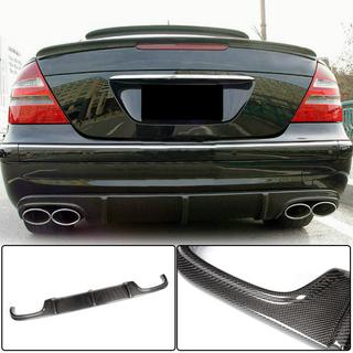 Diffusore posteriore paraurti per E55 AMG 2003-2006, Carbonio foto 1