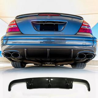 Diffusore posteriore paraurti per E55 AMG 2003-2006, Carbonio foto 2