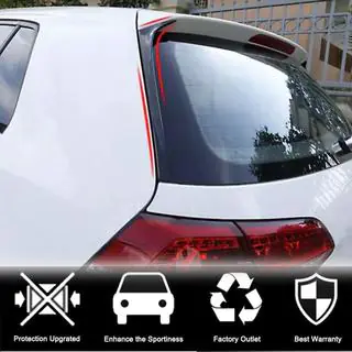 Coperture montanti finestrino posteriore in carbonio (per Base) Volkswagen Golf 7/E-Golf 2012-2020 foto 2