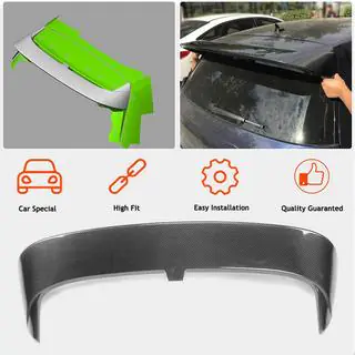 Spoiler V1 (per GTI/R HB, Carbonio) Volkswagen Golf 7/E-Golf 2012-2020 foto 2