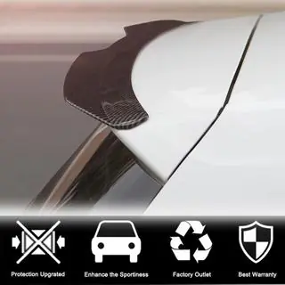 Spoiler V2 (per GTI/R HB, Carbonio) Volkswagen Golf 7/E-Golf 2012-2020 foto 2
