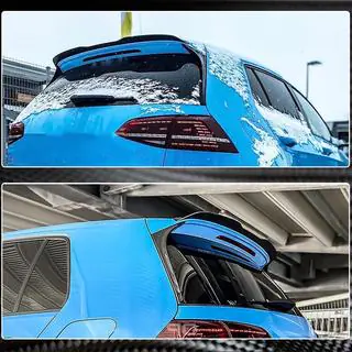 Spoiler V2 (per GTI/R HB, Carbonio) Volkswagen Golf 7/E-Golf 2012-2020 foto 4