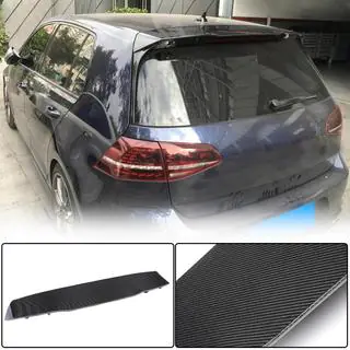 Spoiler V4 (per GTI/R HB, Carbonio) Volkswagen Golf 7/E-Golf 2012-2020 foto 1