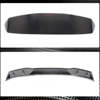 Spoiler V4 (per GTI/R HB, Carbonio) Volkswagen Golf 7/E-Golf 2012-2020 foto 4