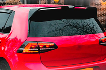 Volkswagen Golf 7/E-Golf 2012-2020 Spoiler V5 (per GTI/R HB, Carbonio) foto 7