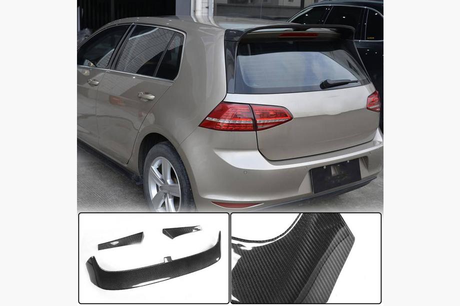 Volkswagen Golf 7/E-Golf 2012-2020 Spoiler V2 (per Base/R-Line HB, Carbonio) Image
