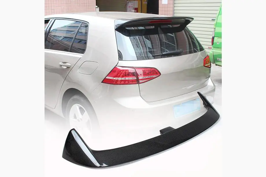 Volkswagen Golf 7/E-Golf 2012-2020 Spoiler V6 (per Base/R-Line HB, Carbonio) Image