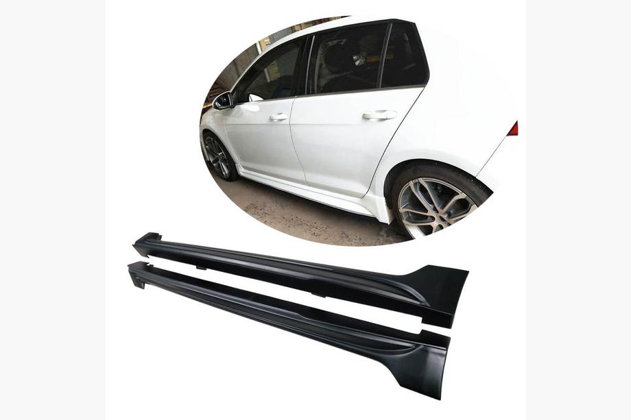 Volkswagen Golf 7/E-Golf 2012-2020 Minigonne Laterali (per Base HB 2012-2017, Carbonio) Foto 1