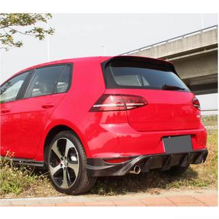 Diffusore Posteriore Paraurti V1 (per Base/GTI HB 2012-2017, Carbonio) foto 3
