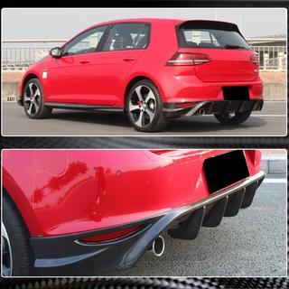 Diffusore Posteriore Paraurti V2 (per Base/GTI HB 2012-2017, Carbonio) foto 3