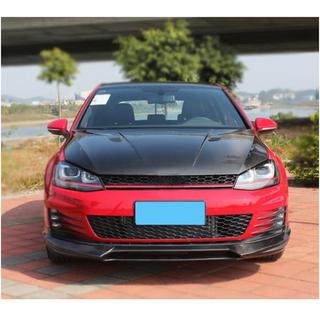 Labbro anteriore V1 per paraurti (per GTI HB 2012-2017, Carbonio) foto 2