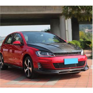 Labbro anteriore V1 per paraurti (per GTI HB 2012-2017, Carbonio) foto 3
