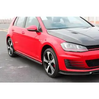 Minigonne Laterali (per GTI HB 2012-2017, Carbonio) Volkswagen Golf 7/E-Golf 2012-2020 foto 1