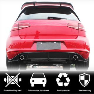Diffusore Posteriore Paraurti V3 (per Base/GTI HB 2012-2017, Carbonio) foto 2