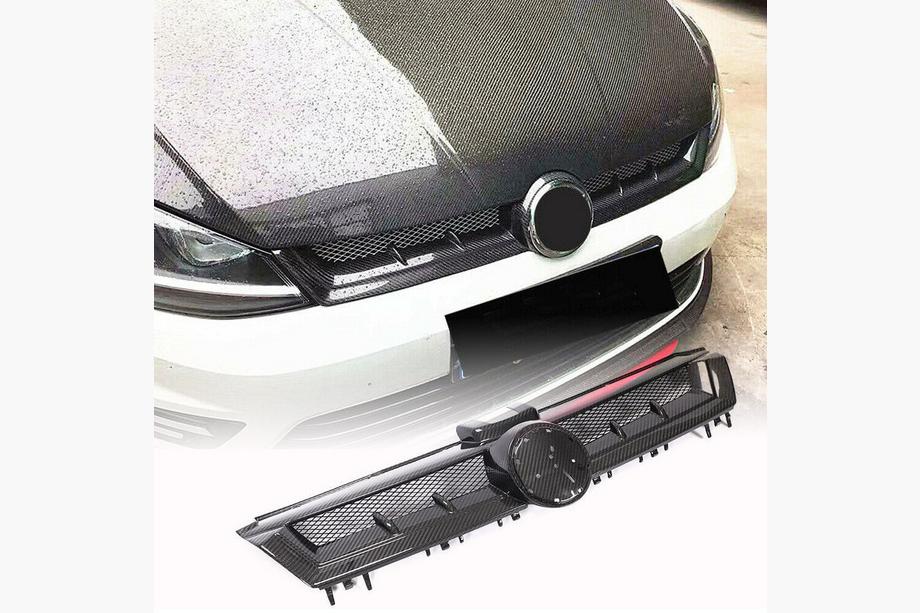 Volkswagen Golf 7/E-Golf 2012-2020 Griglia anteriore (per HB 2012-2017, Carbonio Secco) Image