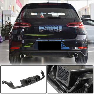Diffusore paraurti posteriore (Base/R/GTI HB 2017-2020, Carbonio) foto 2