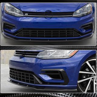 Labbro Anteriore Paraurti V1 per R/R-Line 2017-2020 Carbonio Volkswagen Golf 7/E-Golf 2012-2020 foto 3