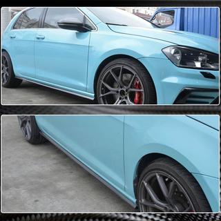 Minigonne Laterali (per R/R-Line 2017-2020, Carbonio) Volkswagen Golf 7/E-Golf 2012-2020 foto 4