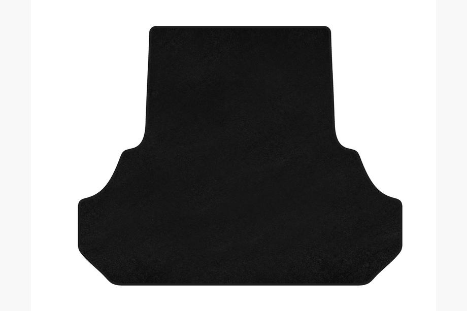 Dodge Charger 2010-2023 Tappetino bagagliaio tessile Premium (2015-2023, SD, Nero) Image