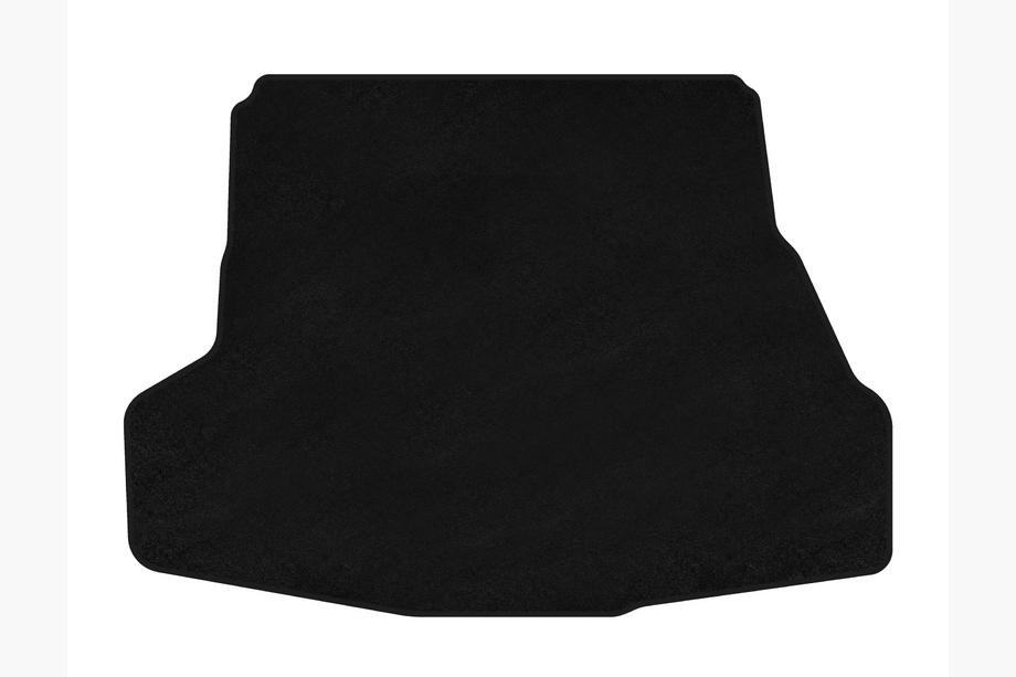 JAC J5 2011-2019 Tappetino bagagliaio tessile Premium (SD, Nero) Image