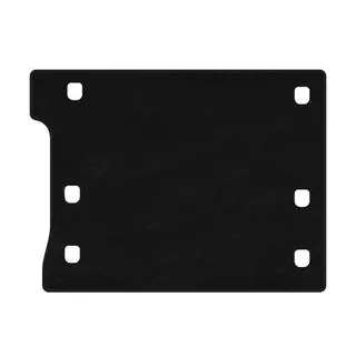Tappetino bagagliaio tessile Premium (Rubicon Unlimited/5 porte, Nero) Jeep Wrangler 2018-