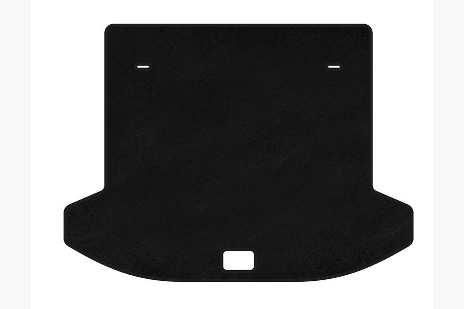 Jetour X70 2018- Tappetino bagagliaio tessile Premium (2 file, Nero) Image
