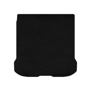 Tappetino bagagliaio tessile Premium (con 2a fila, 7 posti, Nero)