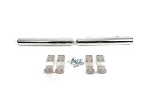 Mercedes Sprinter W901/902/903/904/905 1995–2006 Tubi laterali dietro la ruota posteriore (2 pz, acciaio inox) foto 1
