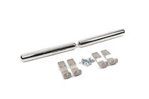 Mercedes Sprinter W901/902/903/904/905 1995–2006 Tubi laterali dietro la ruota posteriore (2 pz, acciaio inox) foto 3