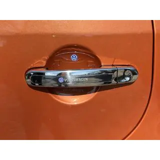 Coperture Maniglie Porta Cromate (4 pz, Acciaio Inox) foto 2