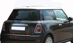 Mini Clubman R55/R56 2007-2014 Modanatura bagagliaio R56 acciaio inox foto 1