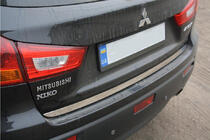 Mitsubishi ASX 2010-2023 Modanatura bagagliaio acciaio inox foto 4