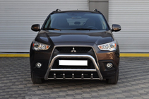 Mitsubishi ASX 2010-2023 Parabullbar WT003 (Acciaio Inox) foto 1