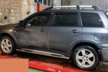 Mitsubishi Outlander 2001-2006 Barre Laterali (2 pz, Acciaio Inox) foto 4