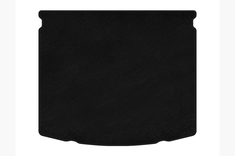 Mazda 3 2013-2019 Tappetino bagagliaio tessile Premium (HB, Nero) Foto 1