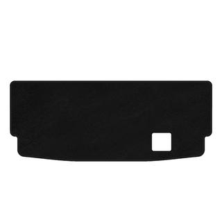 Tappetino bagagliaio tessile Premium (7 posti con 3a fila abbattuta, Nero)