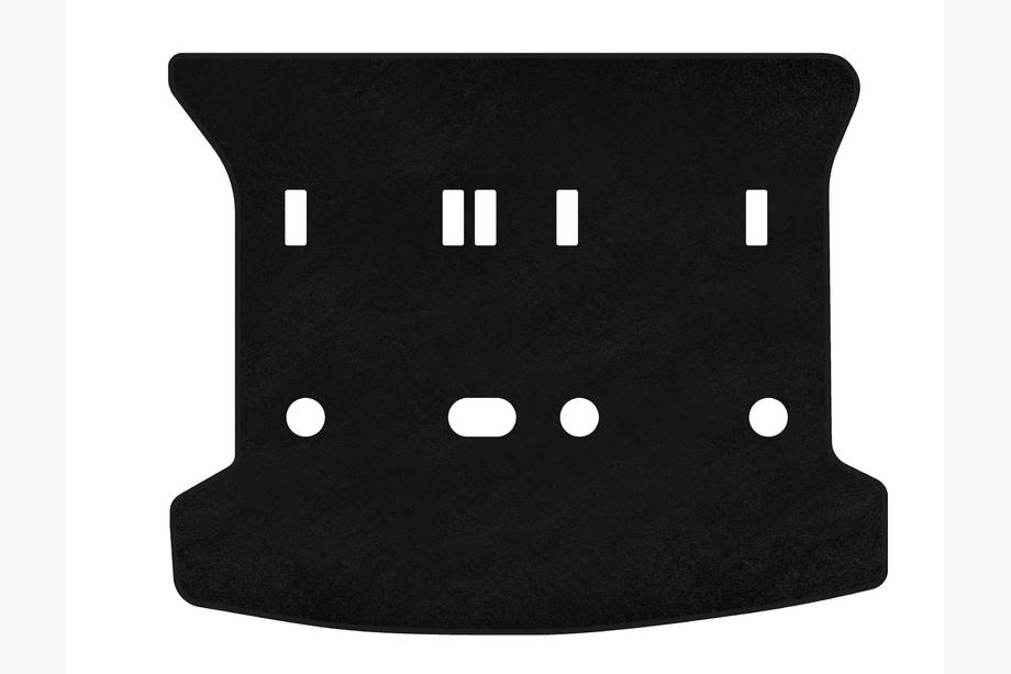 Peugeot 307 2001-2008 Tappetino bagagliaio tessile Premium (SW, Nero) Image