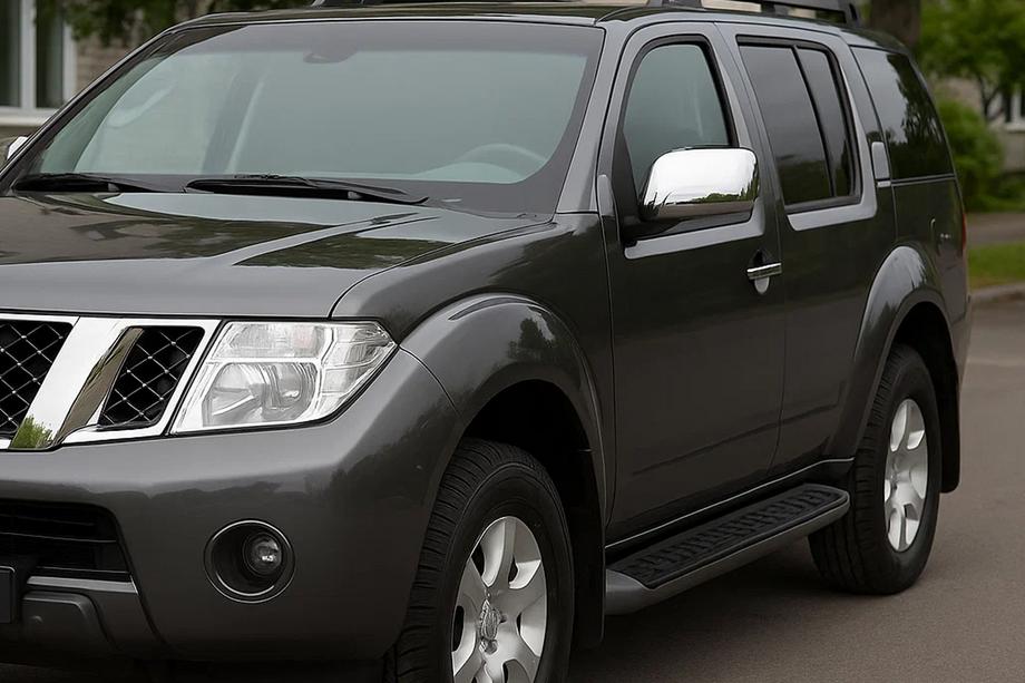 Nissan Pathfinder R51 2005-2014 Coperture Specchietti (2 pz, Acciaio Inox) Image