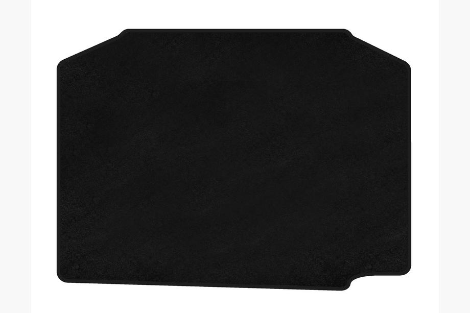 Skoda Fabia 2007-2014 Tappetino bagagliaio tessile Premium (HB, Nero) Foto 1