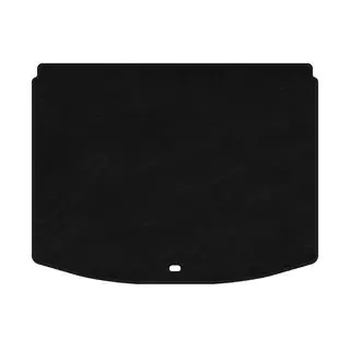 Tappetino bagagliaio tessile Premium (HB, 5 porte, Nero)
