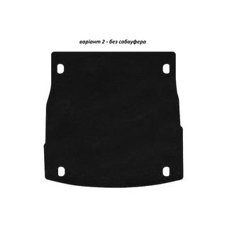 Tappetino bagagliaio tessile Premium V-2 (senza subwoofer, Nero) Alfa Romeo Stelvio 2016-