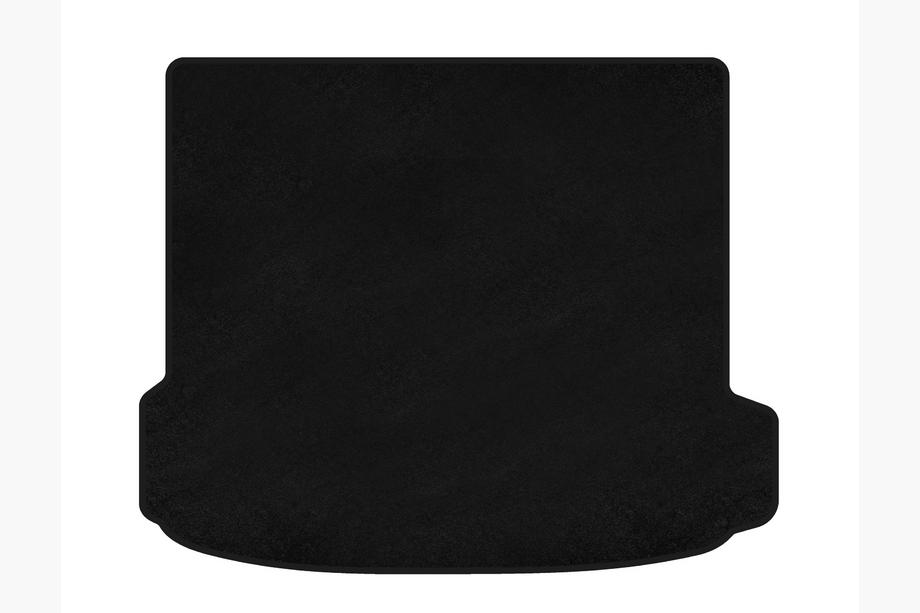 BMW X6 E71 2008–2014 Tappetino bagagliaio tessile Premium V-2 (Nero) Image